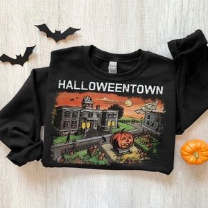 Halloween Town Black Sweater